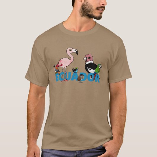 Birdorable Ecuador T-shirt (Voorkant)