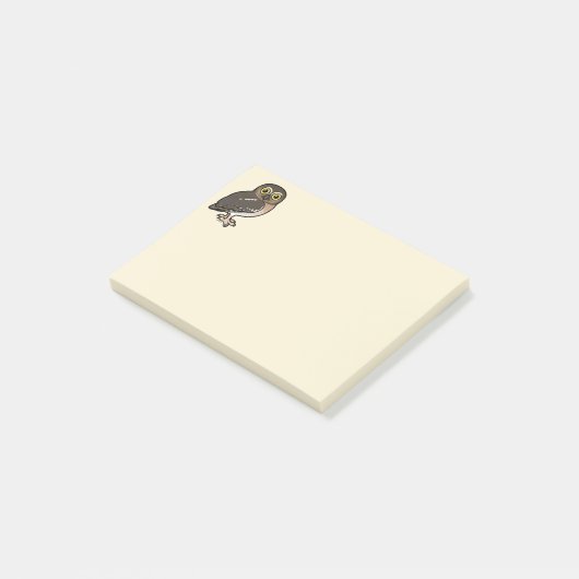 Birdorable Elf Owl Post-it® Notes (Schuin)