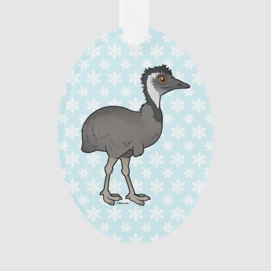 Birdorable Emu Ornament (voorkant)