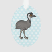 Birdorable Emu Ornament (achterkant)