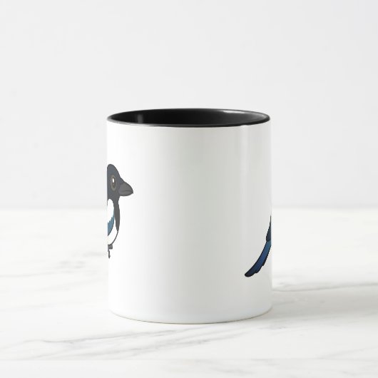 Birdorable Eurasian Magpie Mok (Midden)