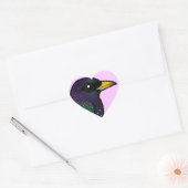 Birdorable European Starling Hart Sticker (Envelop)