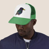 Birdorable European Starling Trucker Pet (In situ)