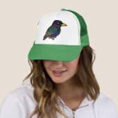 Birdorable European Starling Trucker Pet (In situ)