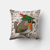 Birdorable Europese Robin Hood Kussen (Achterkant)