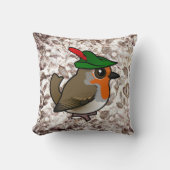 Birdorable Europese Robin Hood Kussen (Voorkant)