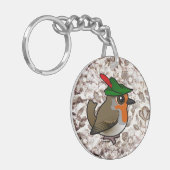 Birdorable Europese Robin Hood Sleutelhanger (Voorkant Links)