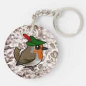 Birdorable Europese Robin Hood Sleutelhanger (Achterkant)