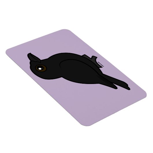 Birdorable Fish Crow Magneet (Rechterzijde)