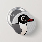 Birdorable Franklin's Gull Ronde Button 5,7 Cm (Voorkant /achterkant)