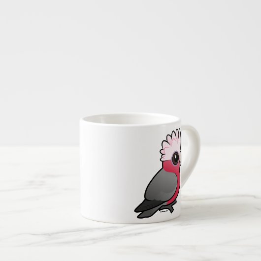 Birdorable Galah Espresso Kop (Voorkant rechts)