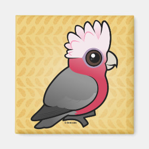 Birdorable Galah Magneet