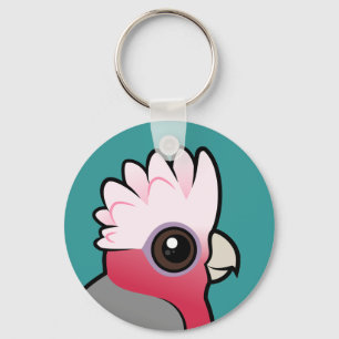 Birdorable Galah Sleutelhanger