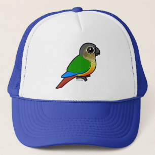 Birdorable geel-Opgeruimde Conure Trucker Pet