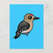 Birdorable Gila Woodpecker Briefkaart (Voorkant)