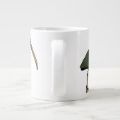 Birdorable Glossy Ibis Grote Koffiekop (Achterkant)