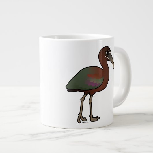 Birdorable Glossy Ibis Grote Koffiekop (Voorkant rechts)