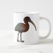 Birdorable Glossy Ibis Grote Koffiekop (Rechts)