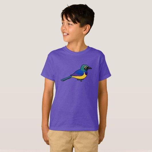 Birdorable Golden breasted Starling T-shirt (Voorkant volledig)