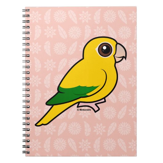 Birdorable Golden Parakeet Notitieboek (Voorkant)