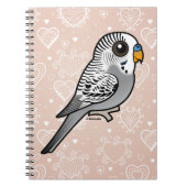 Birdorable Gray Budgie Notitieboek (Voorkant)