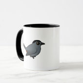 Birdorable Gray Catbird Mok (Voorkant links)