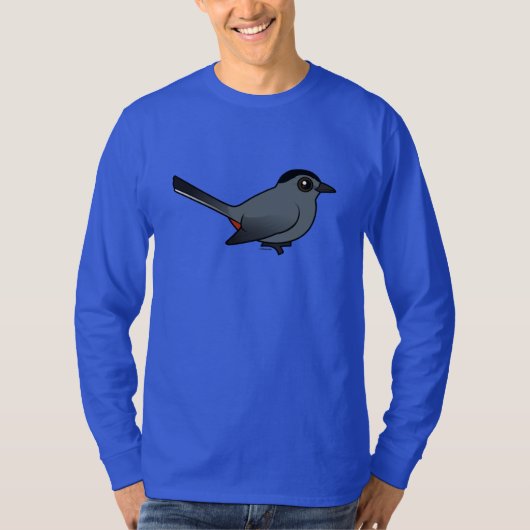 Birdorable Gray Catbird T-shirt (Voorkant)