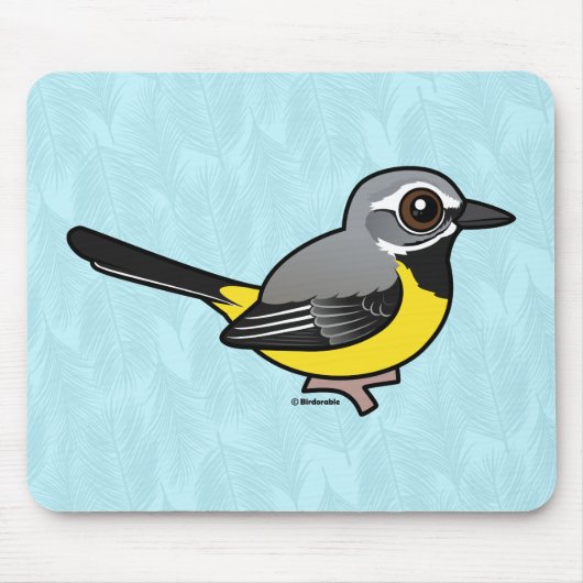 Birdorable Gray Wagtail Muismat (Voorkant)