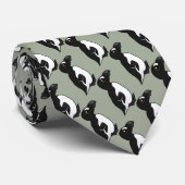 Birdorable Great Auk Stropdas (Opgerold)