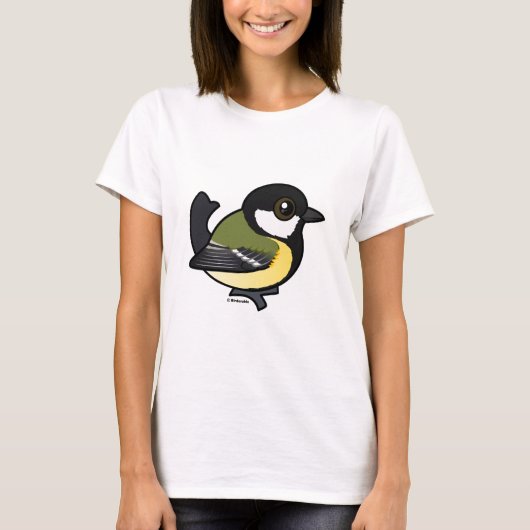Birdorable Great Tit T-shirt (Voorkant)