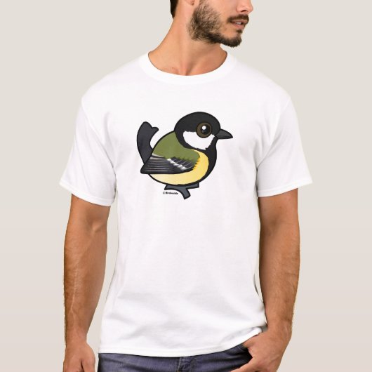 Birdorable Great Tit T-shirt (Voorkant)