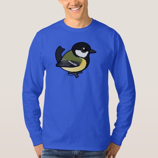 Birdorable Great Tit T-shirt (Voorkant)