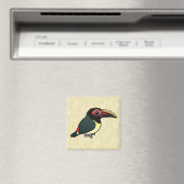 Birdorable Green Aracari Magneet (Insitu (Vaatwasser))
