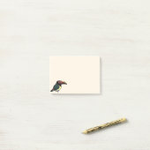 Birdorable Green Aracari Post-it® Notes (Op bureau)
