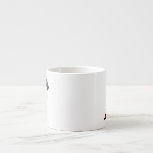 Birdorable Green-cheeked Conure Espresso Kop (Voorkant)