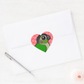 Birdorable Green-cheeked Conure Hart Sticker (Envelop)