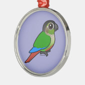 Birdorable Green-cheeked Conure Metalen Ornament (Links)