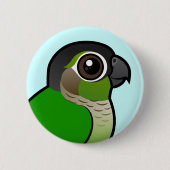 Birdorable Green-cheeked Conure Ronde Button 5,7 Cm (Voorkant)