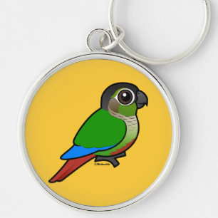 Birdorable Green-cheeked Conure Sleutelhanger