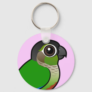 Birdorable Green-cheeked Conure Sleutelhanger