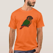 Birdorable Green-cheeked Conure T-shirt (Voorkant)