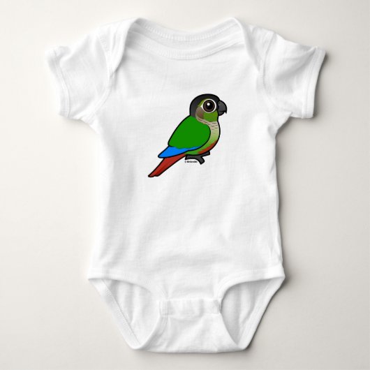 Birdorable Green-cheeked Conure T-shirt (Voorkant)
