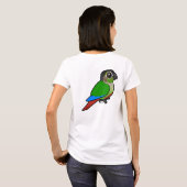 Birdorable Green-cheeked Conure T-shirt (Achterkant volledig)