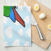 Birdorable Green-cheeked Conure Theedoek (Quarter Fold)