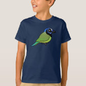 Birdorable Green Jay T-shirt (Voorkant)