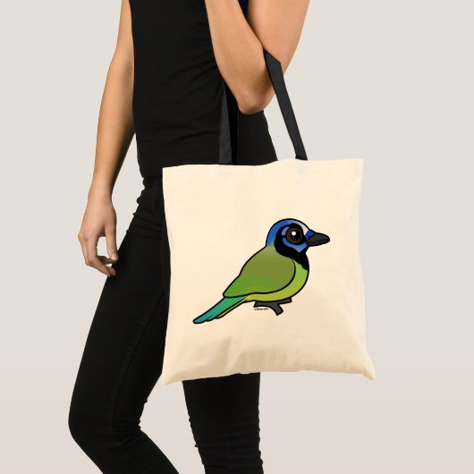 Birdorable Green Jay Tote Bag (Voorkant (product))