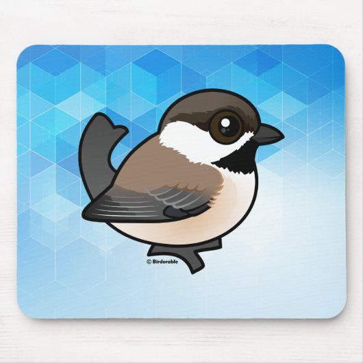 Birdorable Grey-headed Chickadee Muismat (Voorkant)
