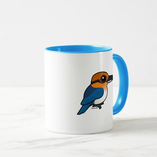 Birdorable Guam Kingfisher Mok (Voorkant rechts)