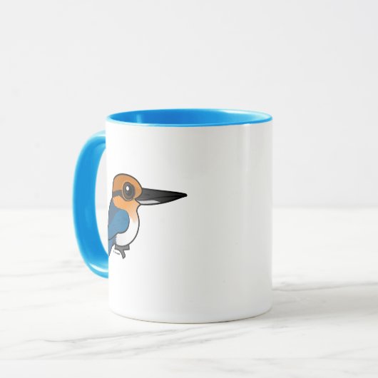 Birdorable Guam Kingfisher Mok (Voorkant links)