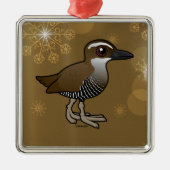 Birdorable Guam Rail Metalen Ornament (Voorkant)